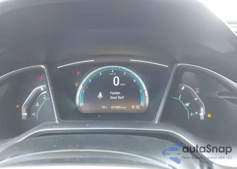 2017 Honda Civic Ex z USA, uszkodzony, nr VIN 2HGFC2F72HH516550